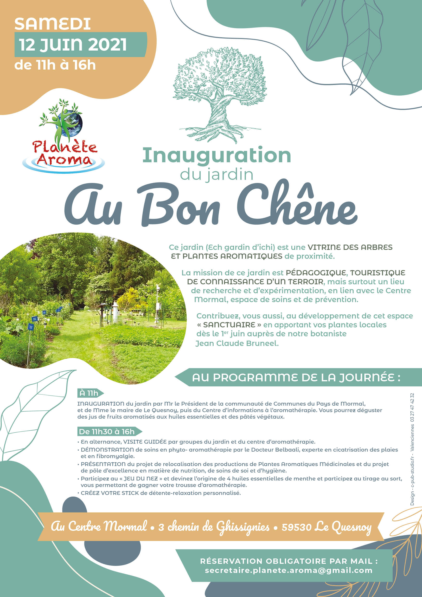 planete-aroma-inauguration-- Au Bon Chêne